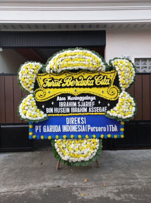 Papan Bunga Duka di Ketileng